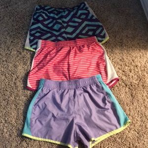 Set of 3 Girls Athletic Shorts!